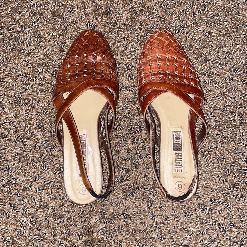The Leather Collection Mule
